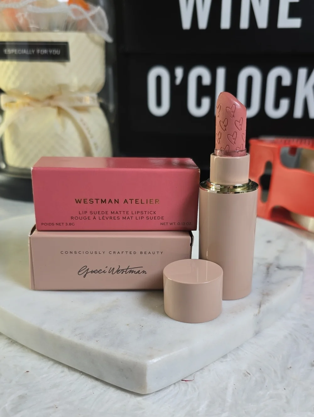 Westman Atelier Lip Suede Matte Lipstick — Rose Pink